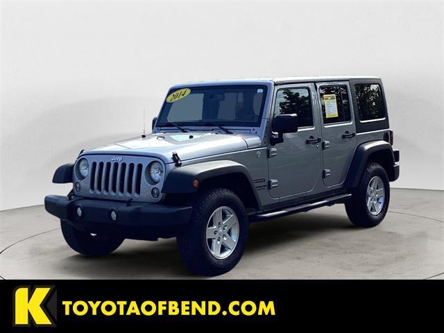 used 2014 Jeep Wrangler Unlimited car, priced at $14,955