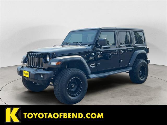used 2019 Jeep Wrangler Unlimited car, priced at $29,901