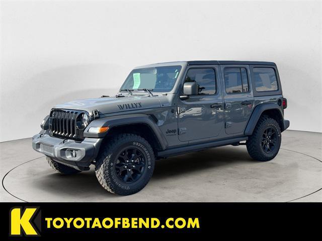 used 2020 Jeep Wrangler Unlimited car, priced at $29,901