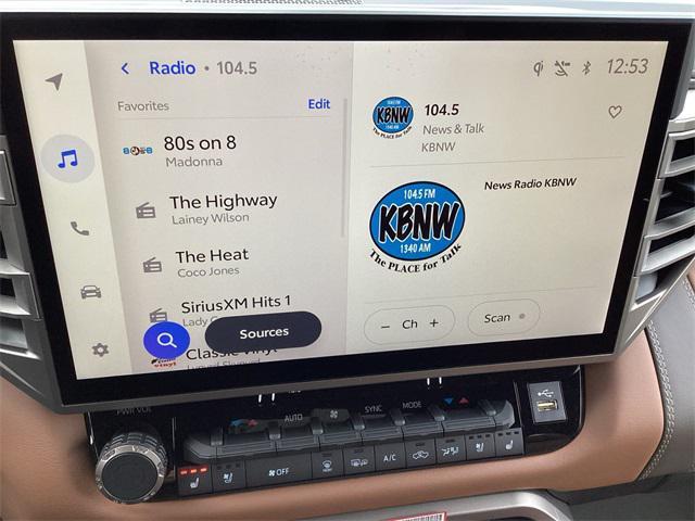 new 2026 Toyota Tundra car, priced at $74,253