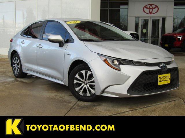 used 2021 Toyota Corolla Hybrid car, priced at $22,918