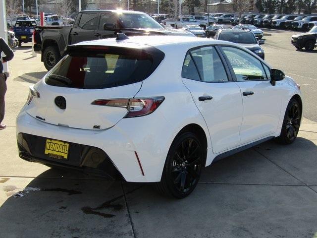 used 2021 Toyota Corolla Hatchback car, priced at $21,445