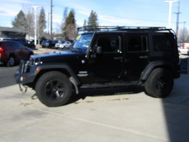 used 2015 Jeep Wrangler Unlimited car, priced at $20,901