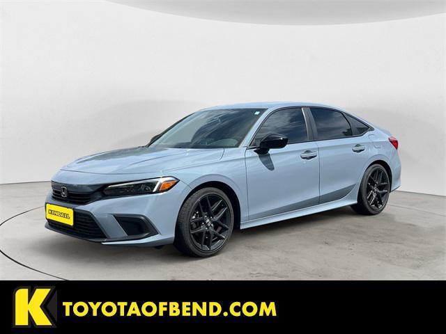 used 2022 Honda Civic car, priced at $24,901