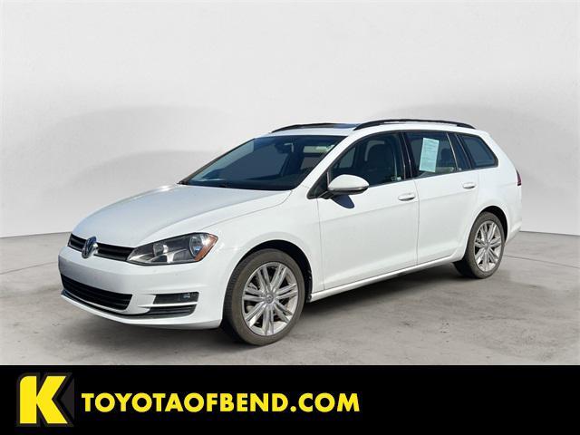 used 2015 Volkswagen Golf SportWagen car, priced at $12,901