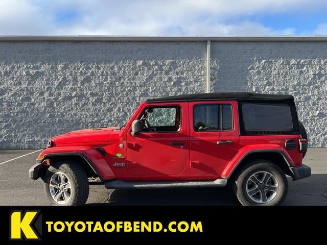 used 2018 Jeep Wrangler Unlimited car, priced at $26,910