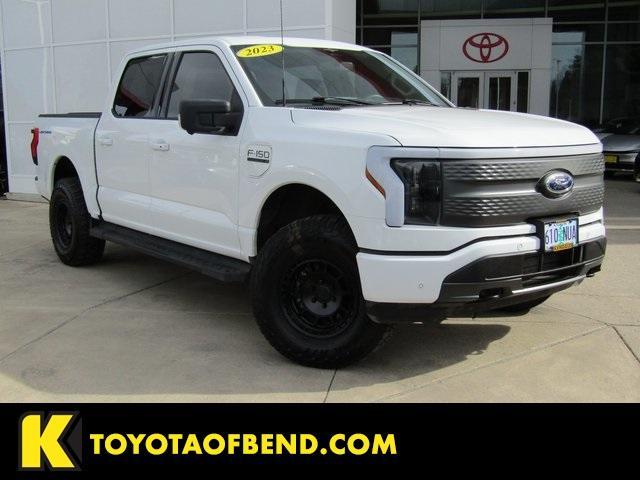 used 2023 Ford F-150 Lightning car, priced at $43,906