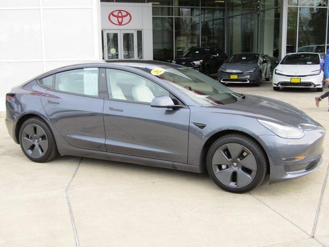 used 2022 Tesla Model 3 car, priced at $26,932