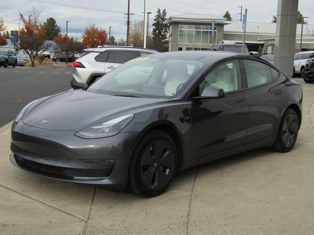 used 2022 Tesla Model 3 car, priced at $26,932