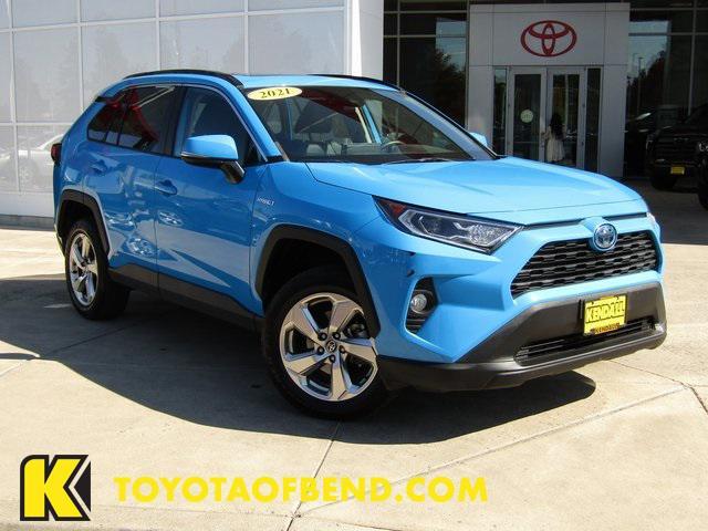 used 2021 Toyota RAV4 Hybrid car, priced at $31,971