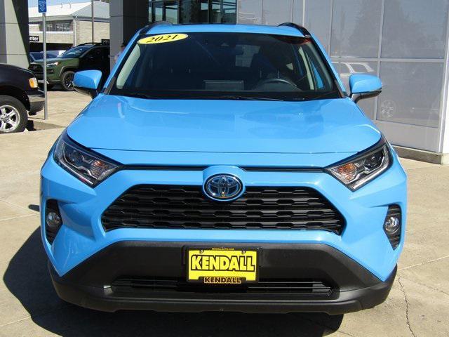 used 2021 Toyota RAV4 Hybrid car, priced at $31,971