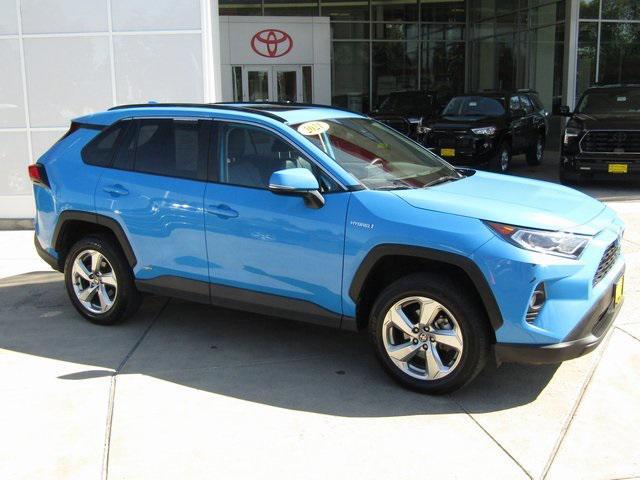 used 2021 Toyota RAV4 Hybrid car, priced at $31,971