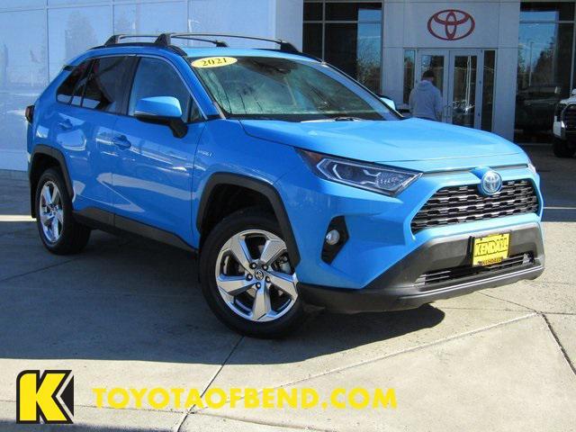 used 2021 Toyota RAV4 Hybrid car, priced at $34,925