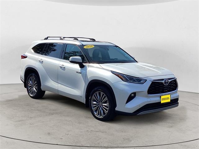 used 2020 Toyota Highlander Hybrid car, priced at $29,993