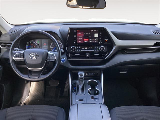 used 2022 Toyota Highlander Hybrid car, priced at $31,460
