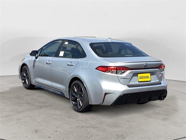 new 2025 Toyota Corolla Hybrid car, priced at $31,402