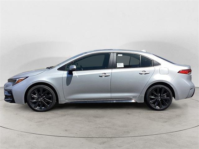 new 2025 Toyota Corolla Hybrid car, priced at $31,402