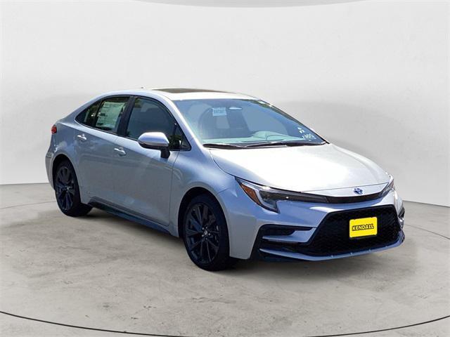 new 2025 Toyota Corolla Hybrid car, priced at $31,402