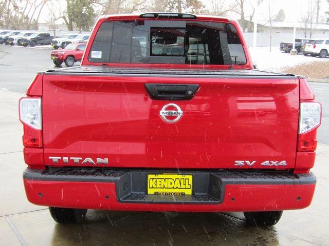 used 2021 Nissan Titan car, priced at $32,909