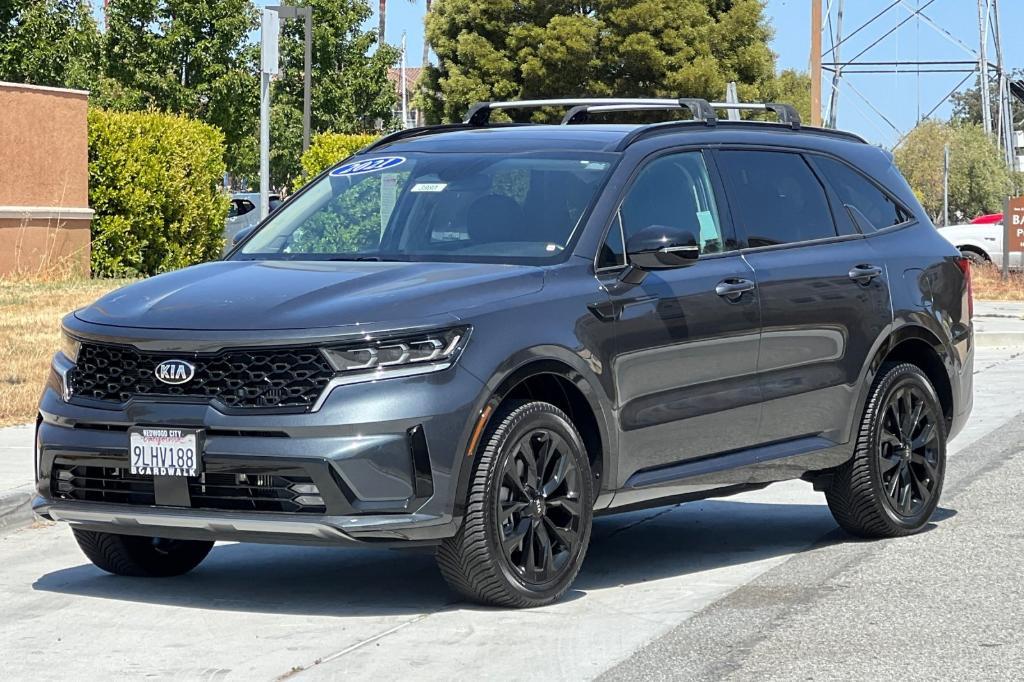 used 2021 Kia Sorento car, priced at $33,555