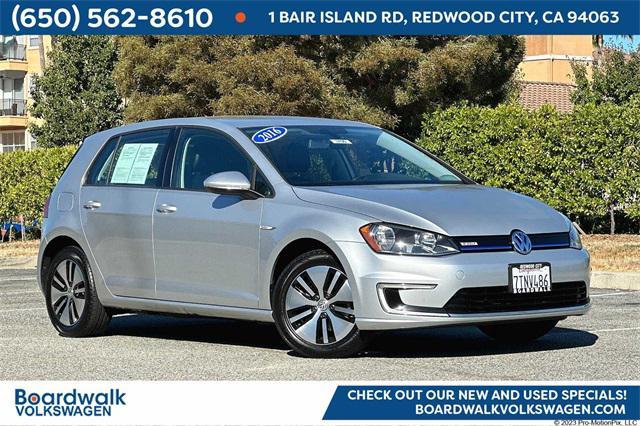 used 2016 Volkswagen e-Golf car, priced at $9,777