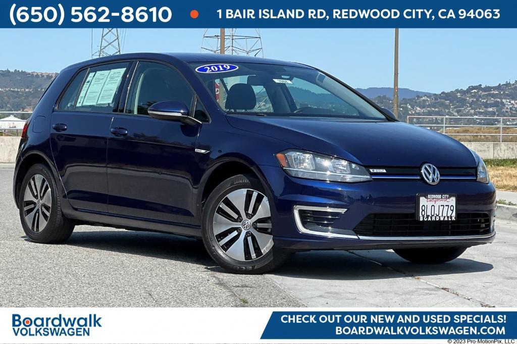 used 2019 Volkswagen e-Golf car, priced at $17,888