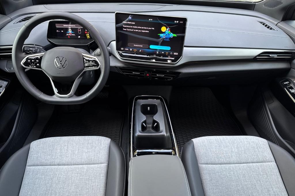 new 2025 Volkswagen ID.4 car, priced at $46,076