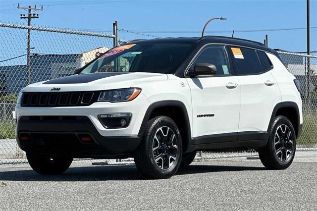 used 2021 Jeep Compass car, priced at $22,112