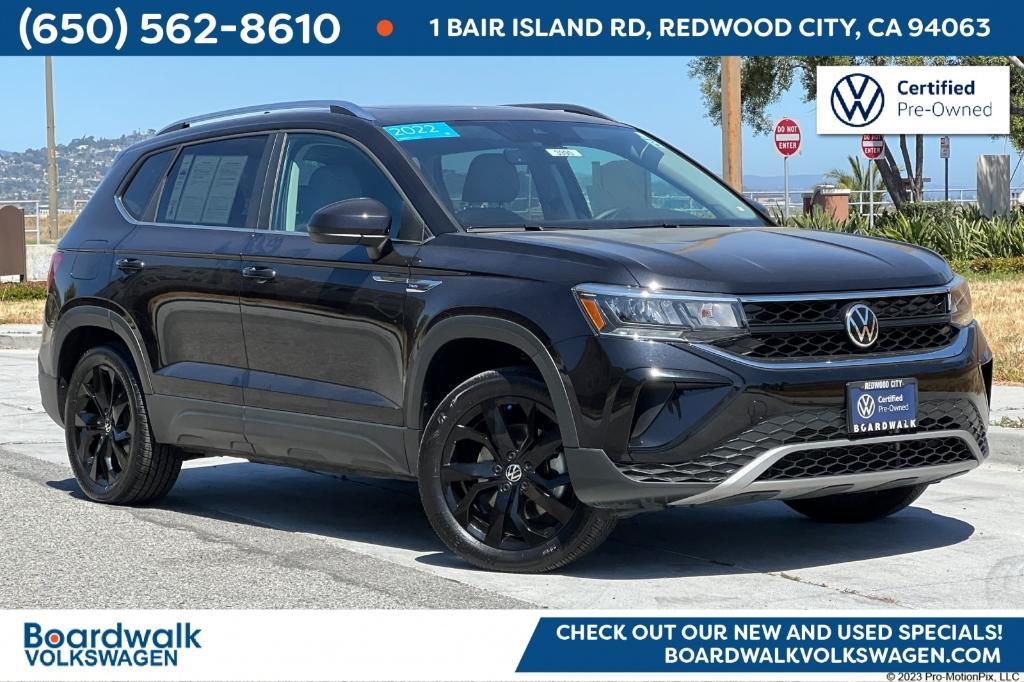 used 2022 Volkswagen Taos car, priced at $25,995