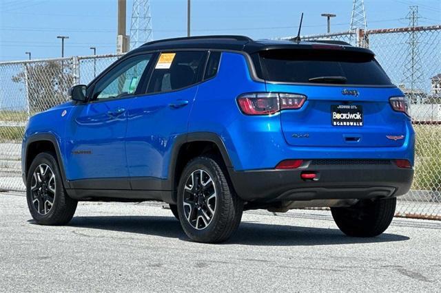 used 2021 Jeep Compass car, priced at $22,000