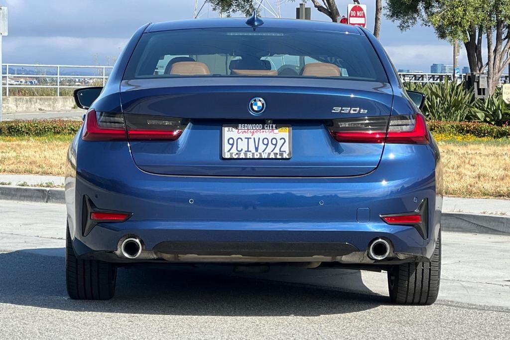 used 2022 BMW 330e car, priced at $30,499