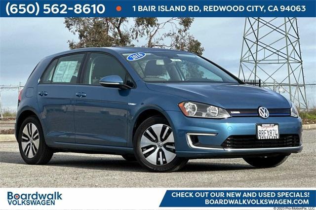 used 2016 Volkswagen e-Golf car, priced at $11,555