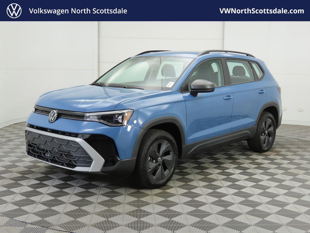 new 2025 Volkswagen Taos car, priced at $25,521