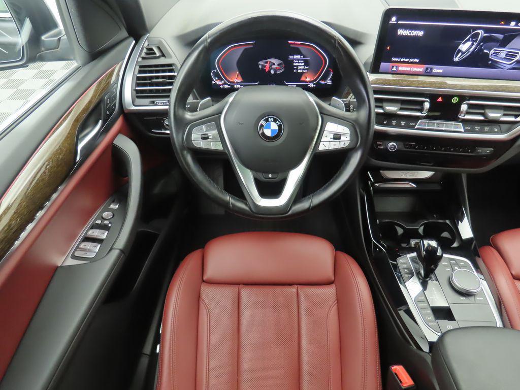 used 2023 BMW X3 car, priced at $34,200