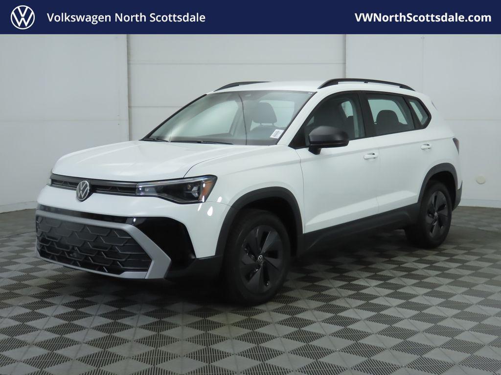 new 2025 Volkswagen Taos car, priced at $25,521