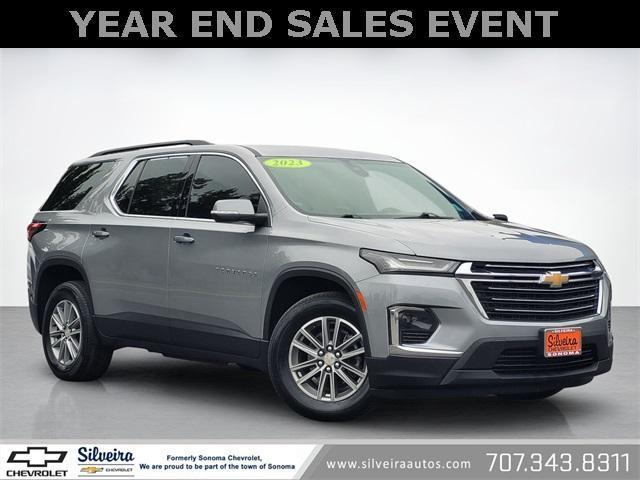 used 2023 Chevrolet Traverse car, priced at $28,494