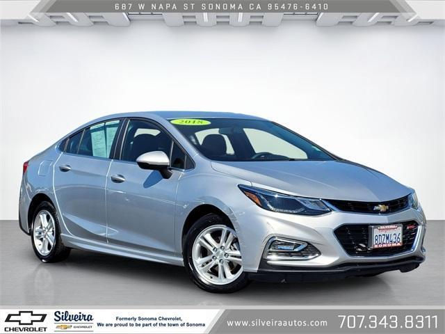 used 2018 Chevrolet Cruze car, priced at $13,494