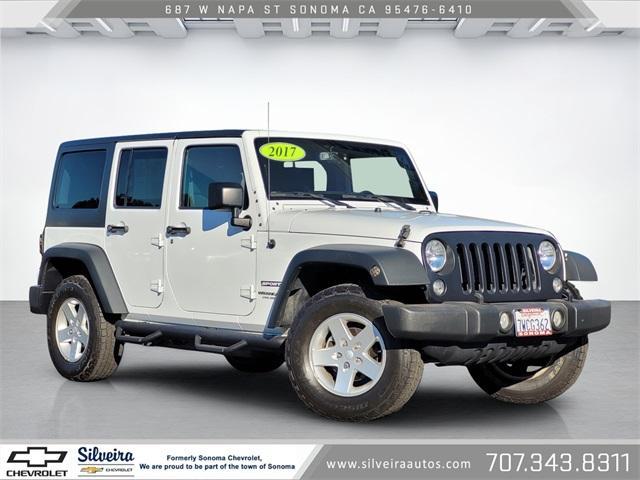 used 2017 Jeep Wrangler Unlimited car, priced at $22,794