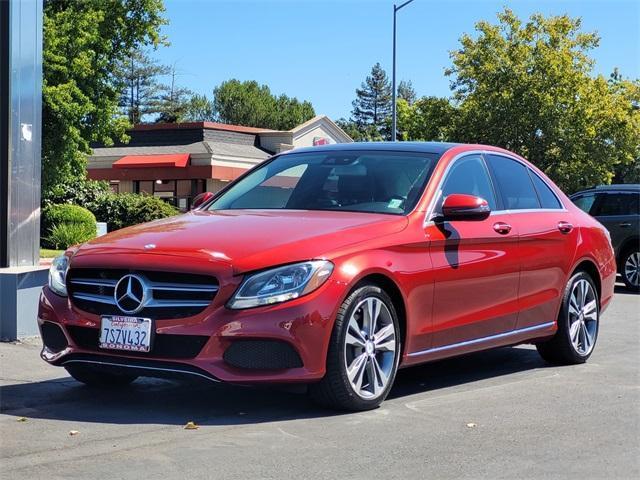 used 2016 Mercedes-Benz C-Class car, priced at $17,593