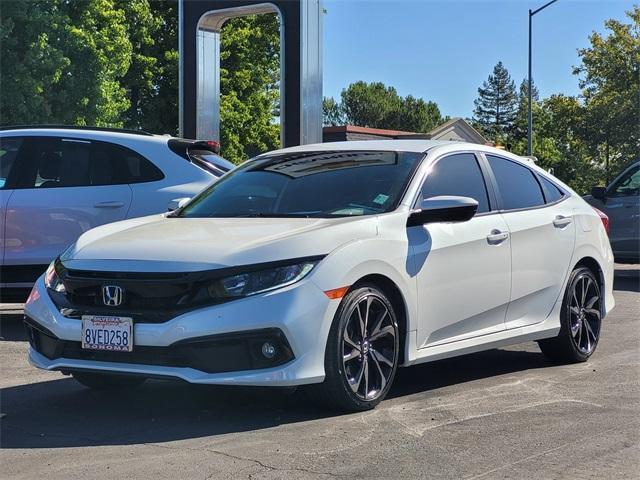 used 2021 Honda Civic car, priced at $22,594
