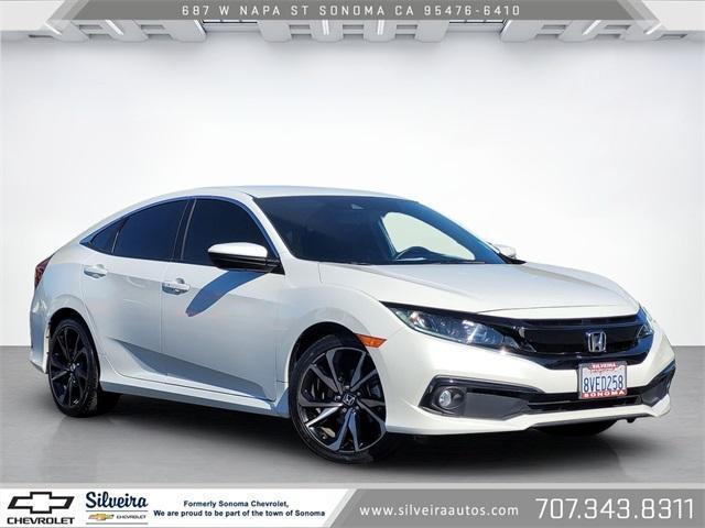 used 2021 Honda Civic car, priced at $23,593