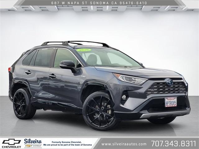 used 2020 Toyota RAV4 Hybrid car, priced at $34,594