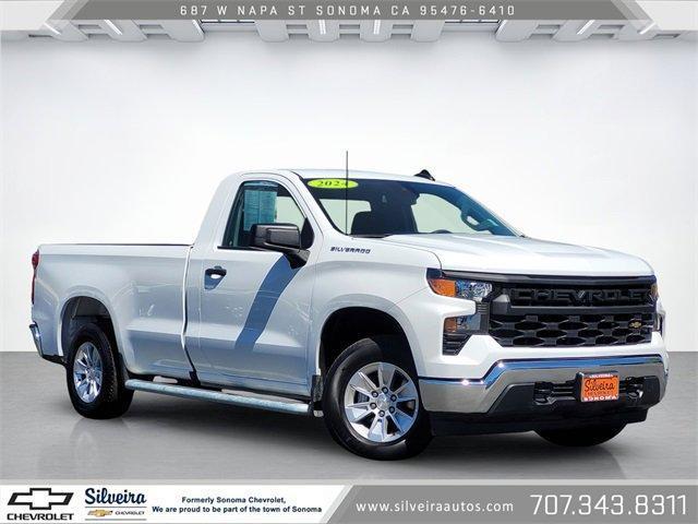 used 2024 Chevrolet Silverado 1500 car, priced at $30,594