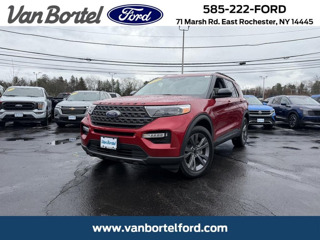 used 2022 Ford Explorer car, priced at $31,990