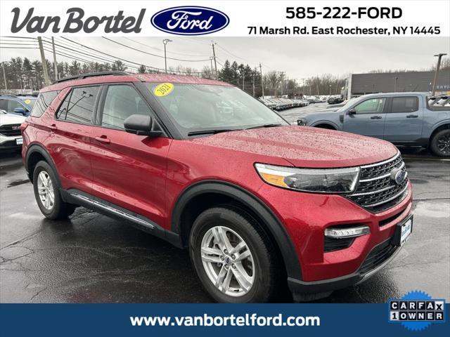 used 2021 Ford Explorer car, priced at $30,990