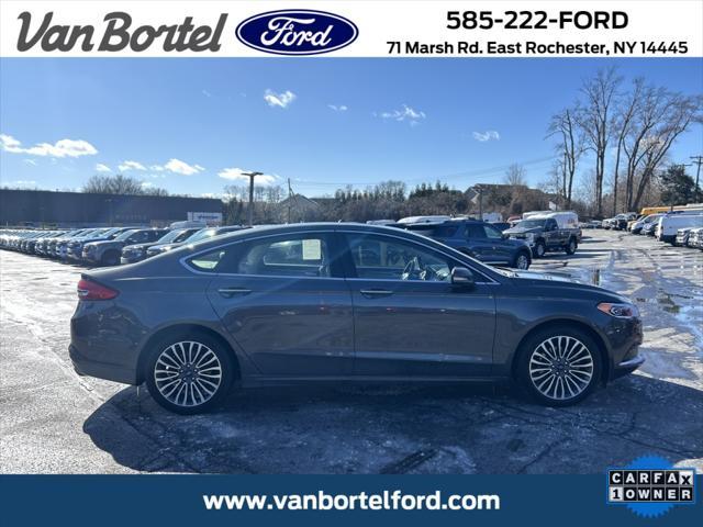 used 2018 Ford Fusion car, priced at $14,990