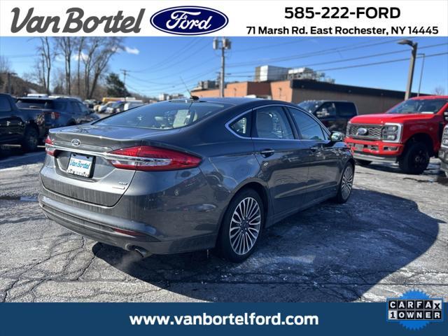 used 2018 Ford Fusion car, priced at $14,990