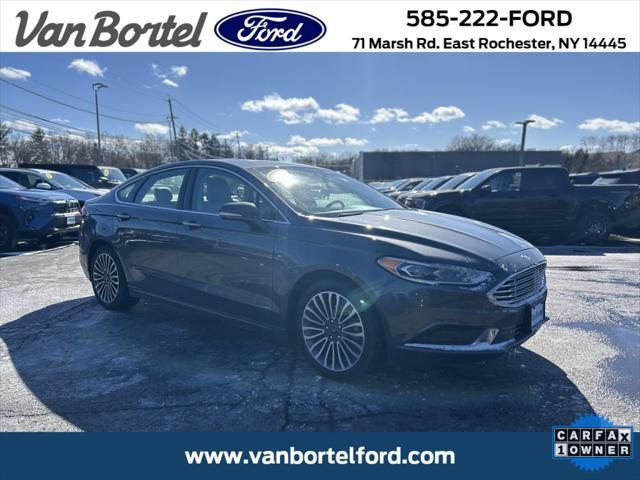 used 2018 Ford Fusion car, priced at $14,990