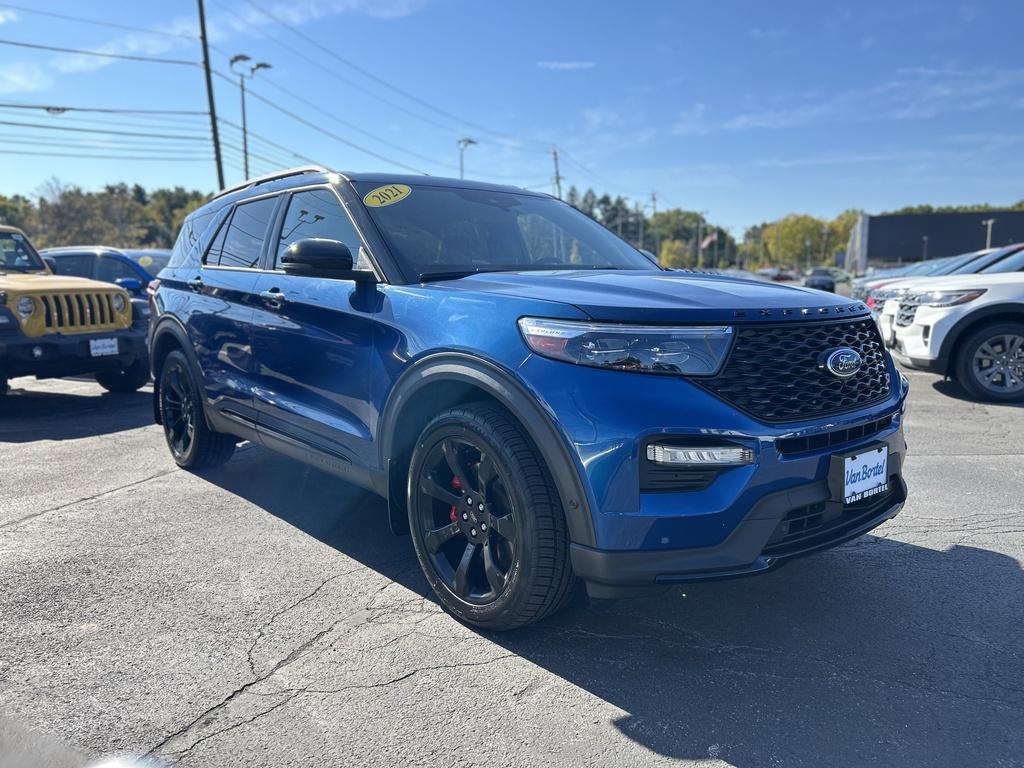 used 2021 Ford Explorer car, priced at $38,990