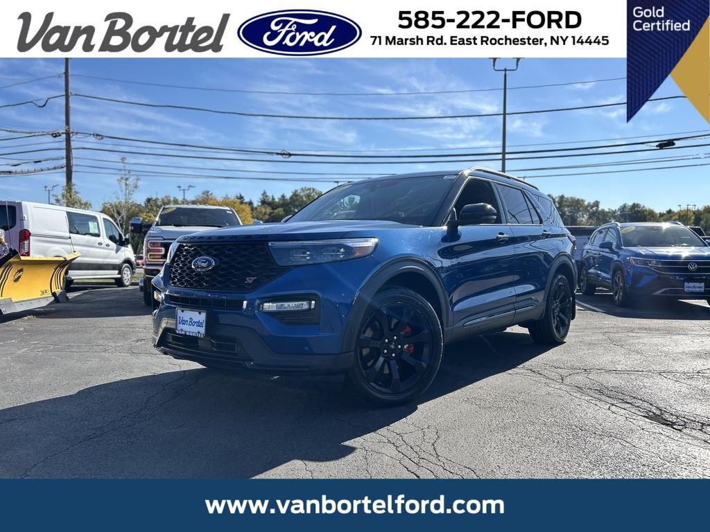 used 2021 Ford Explorer car, priced at $38,990